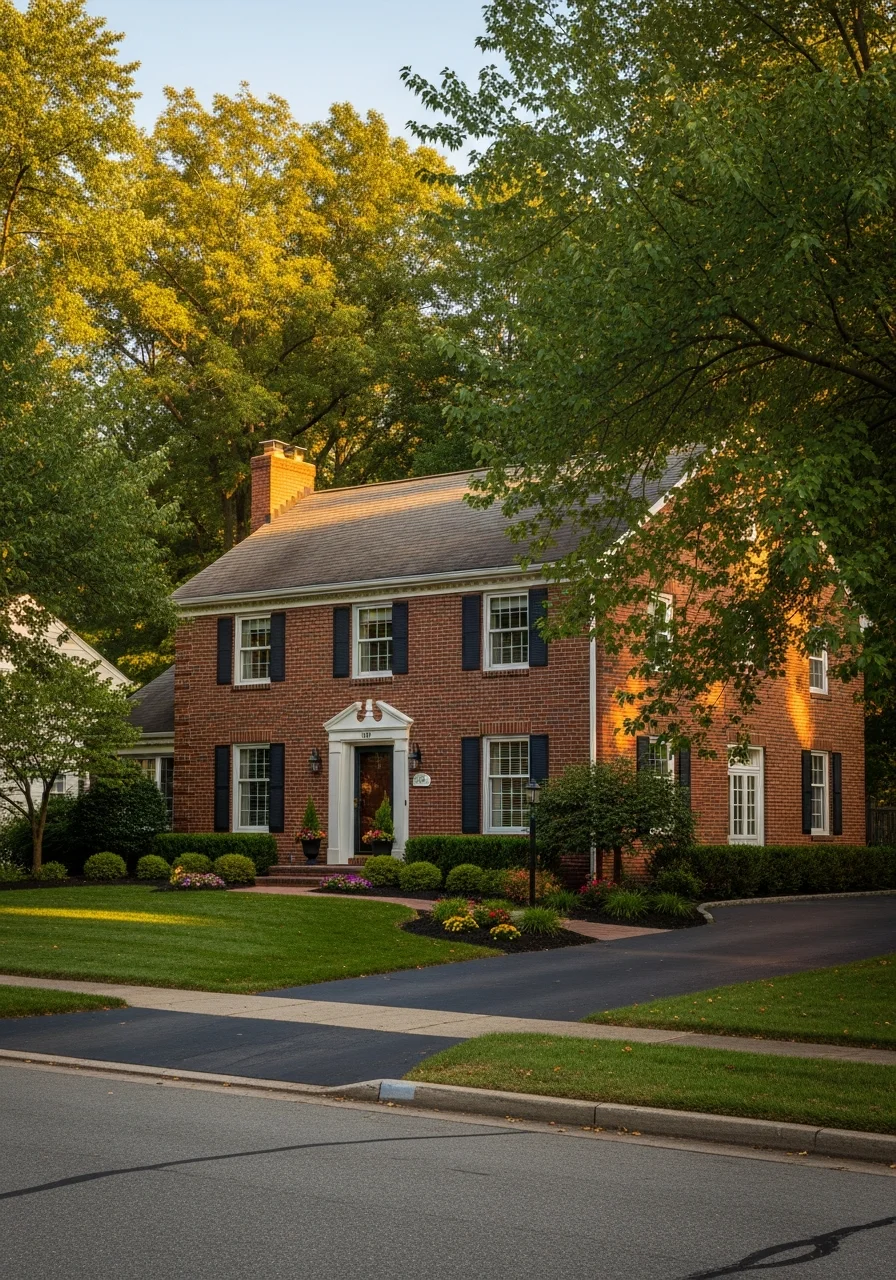 Residential property in Troy with traditional architecture and established landscaping.